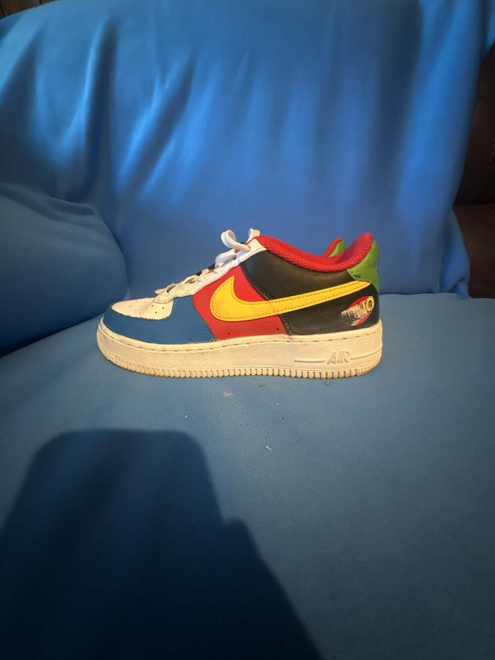Nike x UNO Air Force 1 Low 50th Anniversary Sneakers Multicolor
